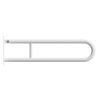BEMETA HELP: Sklopný úchyt v tvare U 750 mm, biely 301606304
