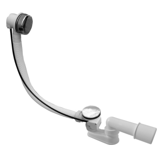 sifón vaňový - plast - nízky - 600 mm MD0471N