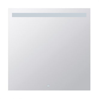 Zrkadlo 800x800mm s LED osvetlením (horným) a dot. senzorom