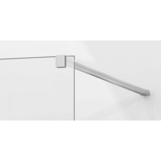 MEXEN KIOTO sprchová stena walk-in 100x200 cm 8mm biely vzor - 2, 800-100-000-00-97