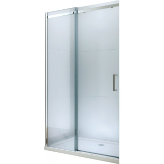MEXEN OMEGA sprchové dvere 120x190 cm 8 mm chróm-číre 825-120-000-01-00