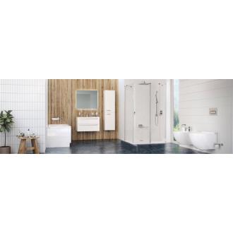 Ravak SD 600 Chrome II biela/biela X000000918