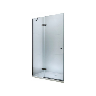 MEXEN ROMA sprchové dvere 70x190 cm 6mm, čierna-číre 854-070-000-70-00