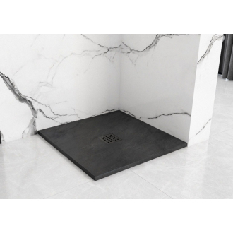 REA Sprchová vanička Black Rock 90x90 REA-K4581