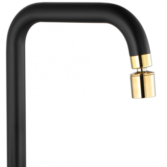 Rea Polo kuchyňská batéria, black gold REA-B9980