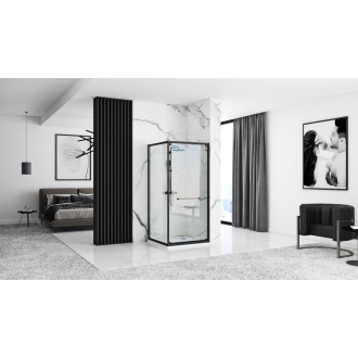 Rea Space In sprchový kút 90x90, čierny REA-K8881