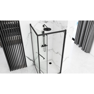 Rea Space In sprchový kút 90x90, čierny REA-K8881