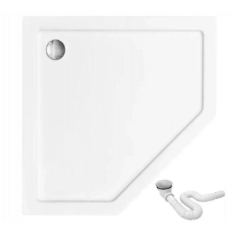 Rea Diamond sprchovací kút 90x90, zlatá REA-K6616