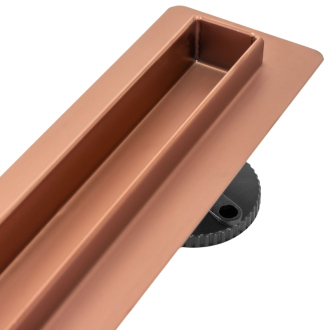 Rea Neo Slim Pre odtokový žľab 80, kartáčovaná meď REA-G0653
