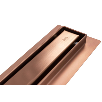 Rea Neo Slim Pre odtokový žľab 70, kartáčovaná meď, REA-G0651