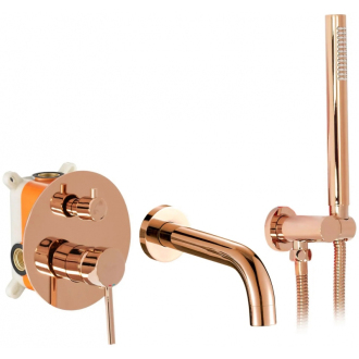 Rea Lungo podomietková vaňová batéria + box, rose gold REA-B6930