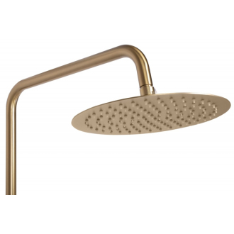 Rea Lungo sprchový set s termostatom, brúsené zlato REA-P6604