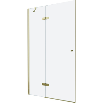 MEXEN ROMA sprchové dvere 120x190 cm 6mm, zlatá-číre 854-120-000-50-00