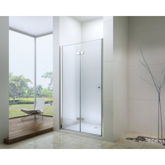 MEXEN LIMA sprchové dvere zalamovacie 120x190 cm 6mm, chróm-číre 856-120-000-01-00