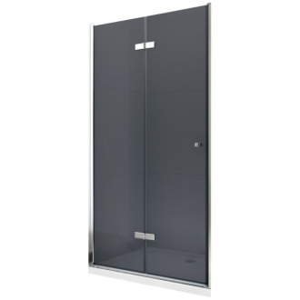 MEXEN LIMA sprchové dvere zalamovacie 120x190 cm 6mm, chróm-dymové 856-120-000-01-40