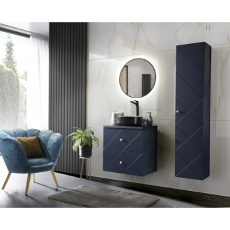 Comad ELEGANCE BLUE 82-60 skrinka pod umývadlo 60x61x46cm