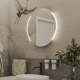 Nimco Séria 16000 ZP 16000R LED zrkadlo 600x600 rám hliníkový