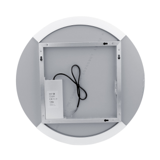 Nimco Séria 16000 ZP 16000R LED zrkadlo 600x600 rám hliníkový