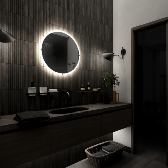 Nimco Séria 24000 ZP 24000R LED zrkadlo 600x600 rám hliníkový