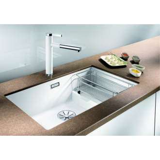 Blanco SUBLINE 700-U Level 526003 jednodrez čierna drez pod dosku