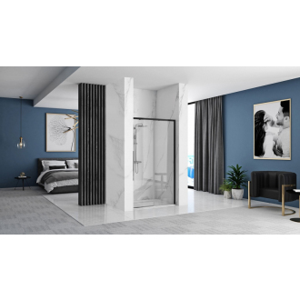 Rea Priehľadné sprchové dvere 1300x1950 Solar Black REA-K6358