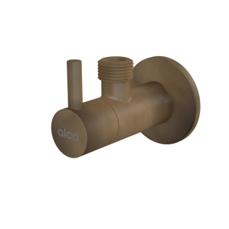 ALCA ARV001-ANTIC &quot;Ventil rohový s filtrom 1/2&quot;&quot;×3/8&quot;&quot;, bronz-antic&quot;