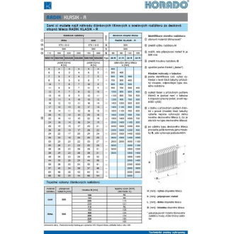 Korado Radik 20 R 554x600 rozstup 500