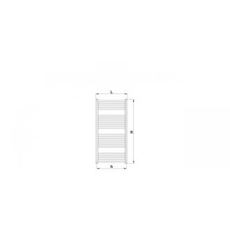 KORALUX LINEAR CLASSIC 1220/450 biely