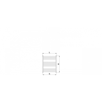 KORALUX LINEAR CLASSIC 700/450 biely