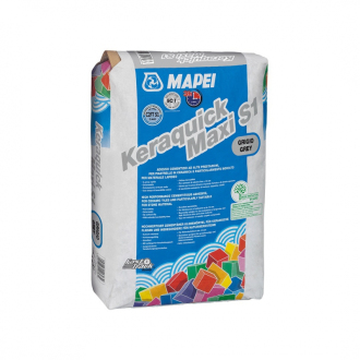 MAPEI KERAQUICK MAXI S1 sivý 25 kg rýchlotvrdnúce lepidlo