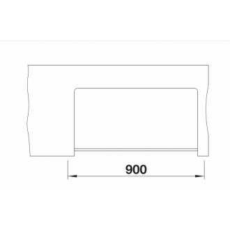 Blanco VINTERA XL 9-UF 526103 jednodrez aluminium drez do roviny/pod dosku