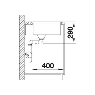 Blanco ANDANO 340/340-IF/A 525248 dvojdrez nerez hodvábny lesk drez vstavaný/do roviny