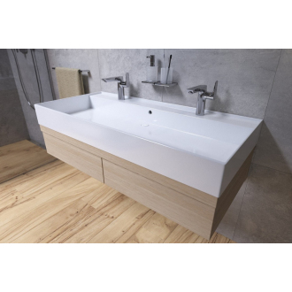 INFINITIO umývadlo na 2 batérie 120 cm SATINF12046