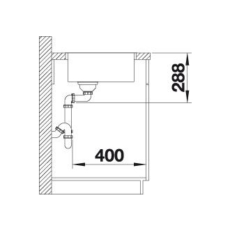 Blanco ZEROX 700-IF DXD 526246 jednodrez nerez Dark Steel drez vstavaný/do roviny