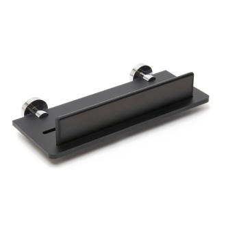 SAT polička X-Way čierna 30x12x8cm SATDXWPOL30C