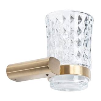 Kúpeľňový hrnček Brushed Gold 322224B