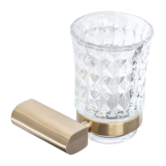 Kúpeľňový hrnček Brushed Gold 322224B