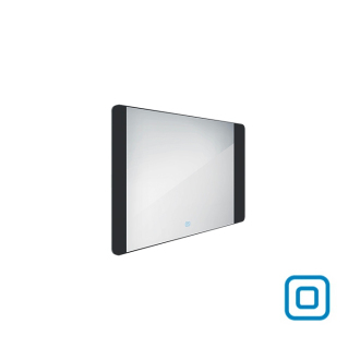 Nimco čierne LED zrkadlo 800x600 s dotykovým senzorom ZPC 42003V-90