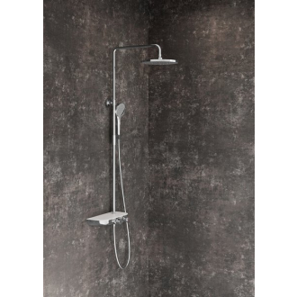 Ravak TE 094.02 Stĺp Termo s funkciou Stop, chróm/black X070162