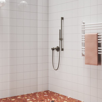 Ravak 974.20 Tyč s posuvným držiakom sprchy 70 cm, čierny X07P638