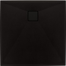 DEANTE CORREO KQR_N41B Sprchová vanička 90x90cm, granit čierna