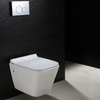Rea Závesné WC Ryan Rimless Duroplast/Slim/ZM N REA-C7400