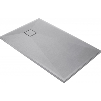 DEANTE CORREO KQR_S46B Sprchová vanička 100x80cm, granit sivá