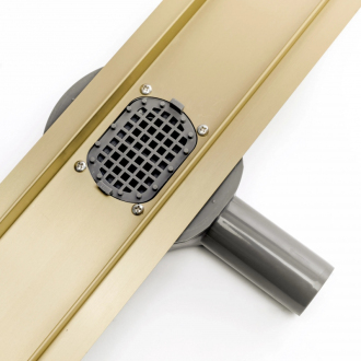 Rea Žľab s roštom Neo &amp; Pure 700 N PRE L.Gold REA-G8010
