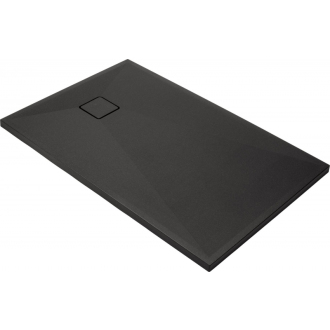 DEANTE CORREO KQR_T43B Sprchová vanička 120x90cm, granit antracit