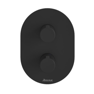 Ravak CR 063.00 Termostatická podomietková Chrome vaňová/sprchová s prepínačom X070094
