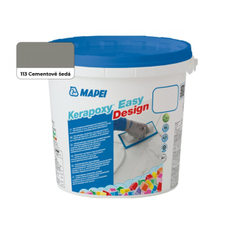 Mapei KERAPOXY EASY DESIGN 113 CEMENTOVÝ ŠEDÁ 3 kg 5KB011303