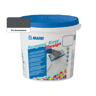 Mapei KERAPOXY EASY DESIGN 114 ANTRACITOVÁ 3 kg 5KB011403