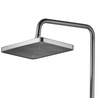 Rea Helix sprchový set, brúsený nikel REA-P6622