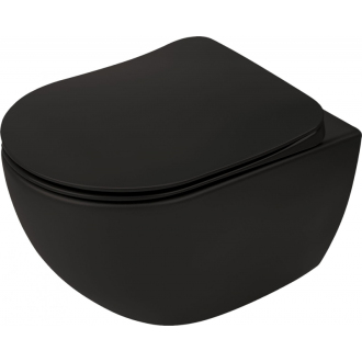 Deante PEONIA ZERO CDE_NZPW Závesné WC rimless, čierna